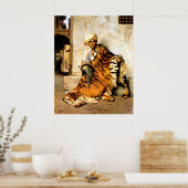 Poster Portrait d'un homme oriental (Cuisine)
