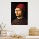 Poster Portrait d'un homme par Antonello da Messina (Cuisine)