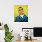 Poster Portrait d'un homme par Vincent van Gogh (Bureau à domicile)