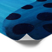 Poster Portrait D'Un Homme Peint Art Moderne Imprimer (Coin)