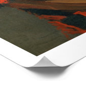 Poster Portrait d'un Jester avec une Lute (huile sur toil (Coin)