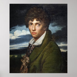 Poster Portrait d'un jeune homme par David