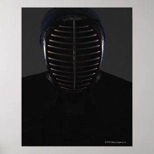 Poster Portrait d'un Kendo Fencer 5