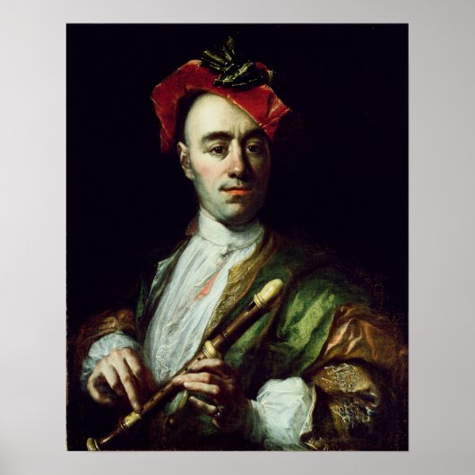 Poster Portrait d'un lecteur d'enregistreur (Devant)