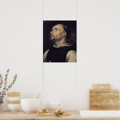Poster Portrait d'un moine (Cuisine)