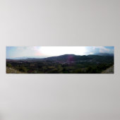 Poster Portrait d'un village grec (Devant)