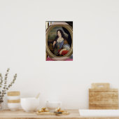 Poster Portrait d'une apprenante inconnue devant (Cuisine)