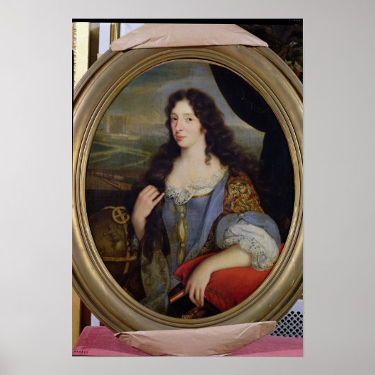 Poster Portrait d'une apprenante inconnue devant (Devant)