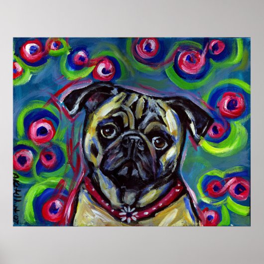 Poster Portrait d'une bulle de Carlin (Devant)