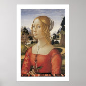 Poster Portrait d'une dame (Devant)