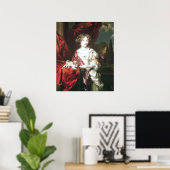 Poster Portrait d'une dame, 1677 (Bureau à domicile)