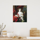 Poster Portrait d'une dame, 1677 (Cuisine)