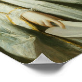 Poster Portrait d'une dame avec une Statuette de Cupid (Coin)