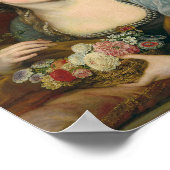Poster Portrait d'une dame comme Flore | Pompeo Batoni (Coin)
