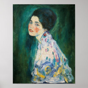 Poster Portrait d'une dame — Gustav Klimt (1916-17)