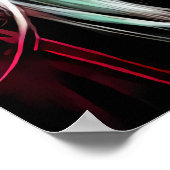 Poster Portrait d'une dame morte de zombie | Art AI (Coin)