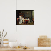 Poster Portrait d'une famille, 1800-01 (Cuisine)