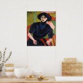 Poster Portrait d'une femme (Cuisine)