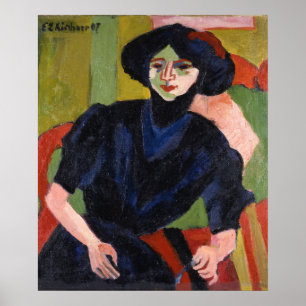 Poster Portrait d'une femme