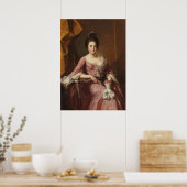 Poster Portrait d'une femme (Cuisine)