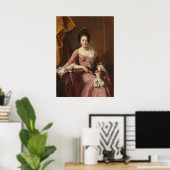 Poster Portrait d'une femme (Bureau à domicile)