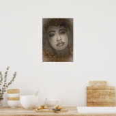 Poster Portrait d'une femme (Cuisine)