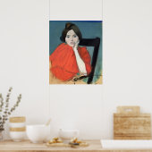 Poster Portrait d'une femme, 1890 (Cuisine)