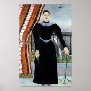 Poster Portrait d'une femme, 1895