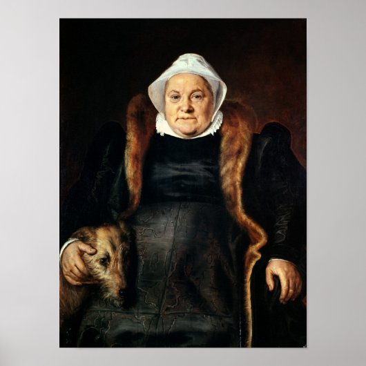 Poster Portrait d'une femme âgée (Devant)