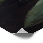 Poster Portrait d'une femme dans une grotte (Coin)