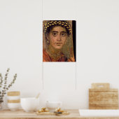 Poster Portrait d'une femme, de Fayum, Romano-égyptien, (Cuisine)