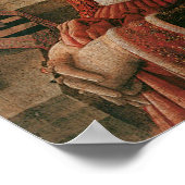 Poster Portrait d'une femme et d'un homme à un ciment, c. (Coin)