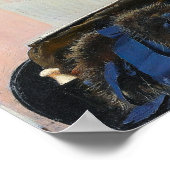 Poster Portrait d'une femme inconnue par Ivan Kramskoi (Coin)