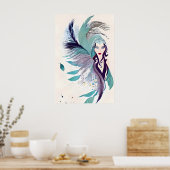 Poster Portrait d'une femme mystique (Cuisine)