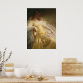 Poster Portrait d'une femme (oil on canvas) (Cuisine)