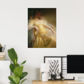 Poster Portrait d'une femme (oil on canvas) (Bureau à domicile)