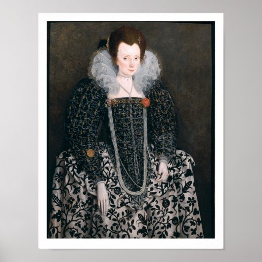 Poster Portrait d'une femme, traditionally identifie as M (Devant)