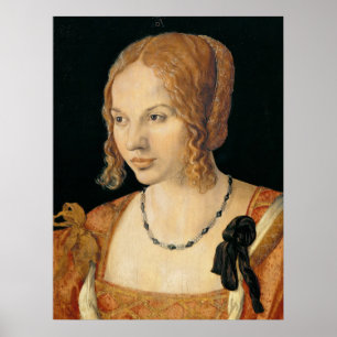Poster Portrait d'une femme vénitienne - Albrecht Dürer