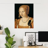 Poster Portrait d'une femme vénitienne - Albrecht Dürer (Bureau à domicile)