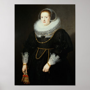 Poster Portrait d'une fille, âgé 18