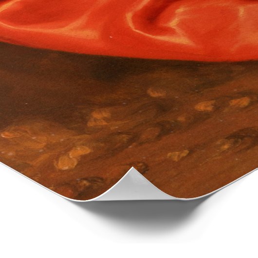 Poster Portrait d'une fille avec un chien (Coin)