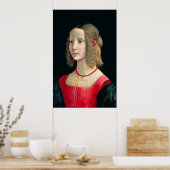 Poster Portrait d'une fille, c.1490 (Cuisine)