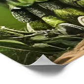 Poster Portrait d'une grande bête d'imaginaire | AI Art P (Coin)