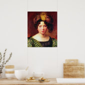 Poster Portrait d'une jeune écossaise (Cuisine)