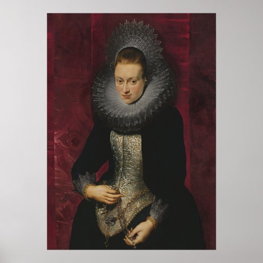 Poster Portrait d'une jeune femme (Devant)