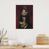 Poster Portrait d'une jeune femme (Cuisine)