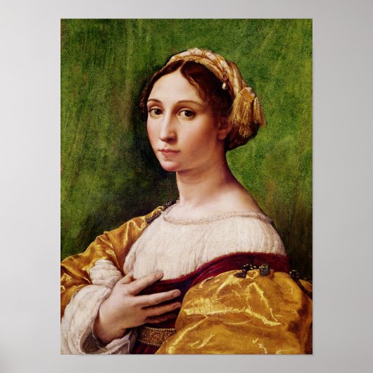 Poster Portrait d'une jeune fille (Devant)