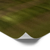 Poster Portrait d'une natation Jaguar (Coin)