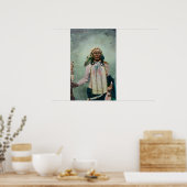 Poster Portrait en chef de la queue de fer sioux (Cuisine)