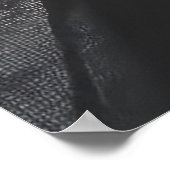 Poster Portrait en couple rétro choqué (Coin)